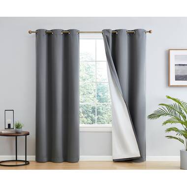 Latitude Run® Alis Polyester Curtain Pair & Reviews | Wayfair